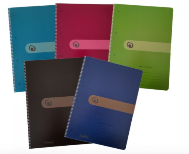 Τετράδιο Σπιράλ 2Θ Α4 Herlitz