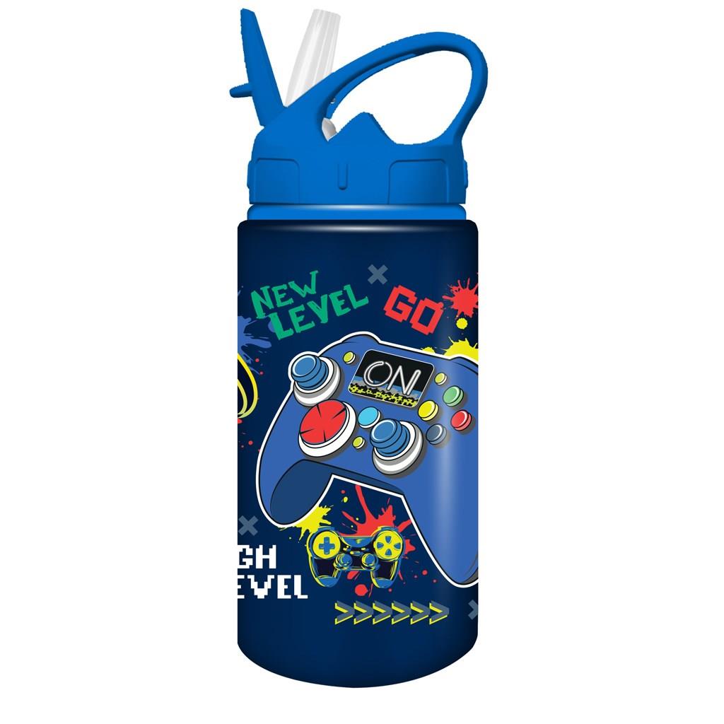 Παγούρι Παιδικό Must Team 500ml Αλουμινίου με καλαμάκι 4 Σxέδια - Image 5