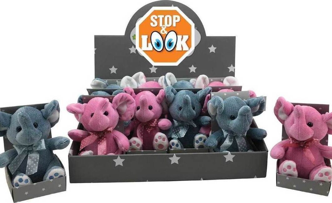 Ελεφαντάκι 12 εκ μλπε