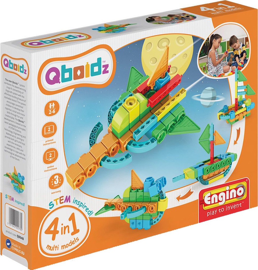Engino Qboidz 4 in 1 Αεροσκάφος
