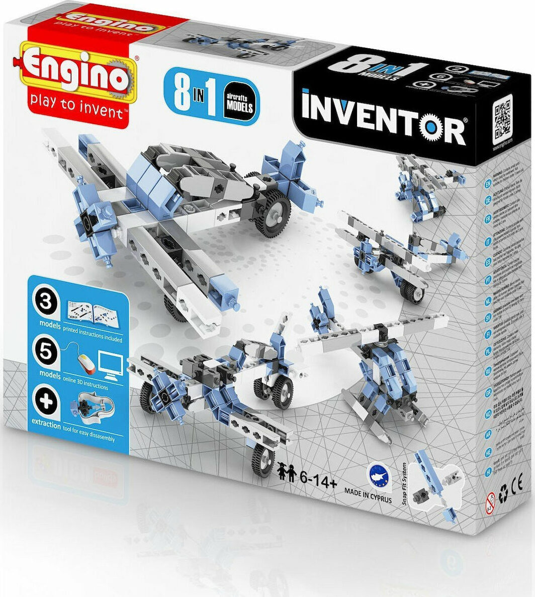 Engino Inventor 8 in 1 Models Αεροπλάνα