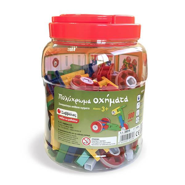 ΠΟΛΥΧΡΩΜΑ ΟΧΗΜΑΤΑ 100τμχ