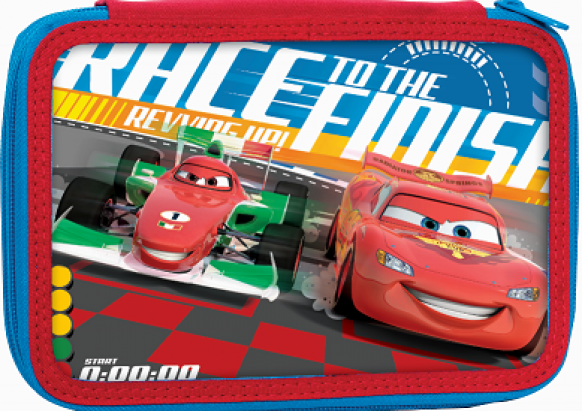 Κασετίνα Διπλή Cars