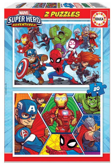 MARVEL SUPER HERO 2 PUZZLE 20 κομ