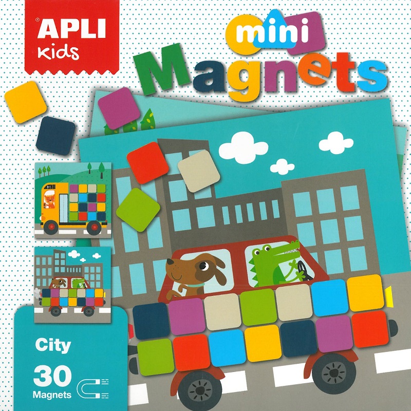 Apli Kids Mini Magnets 30 τεμ