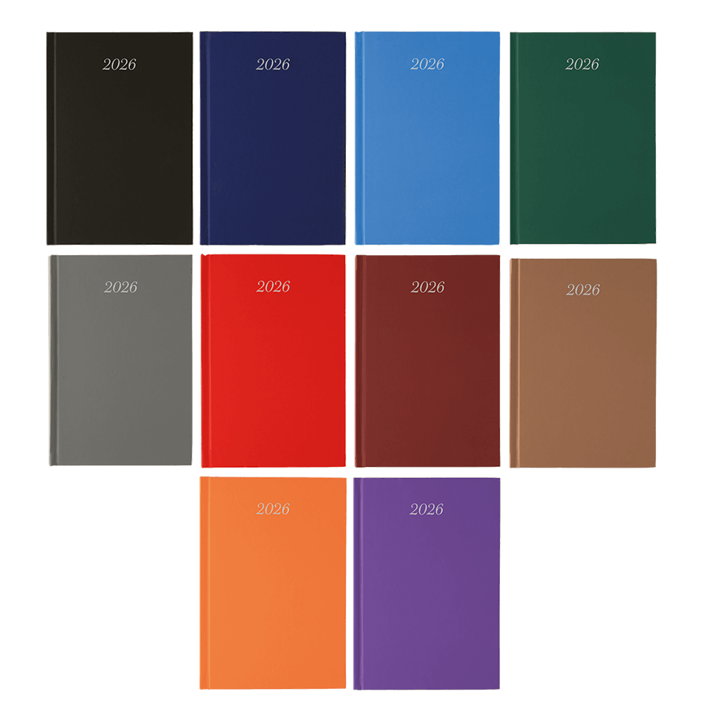 ΗΜΕΡΟΛΟΓΙΟ ΗΜΕΡΗΣΙΟ ΣΚΛΗΡΟ ΕΞΩΦΥΛΛΟ PVC 12x17cm CLASSIC