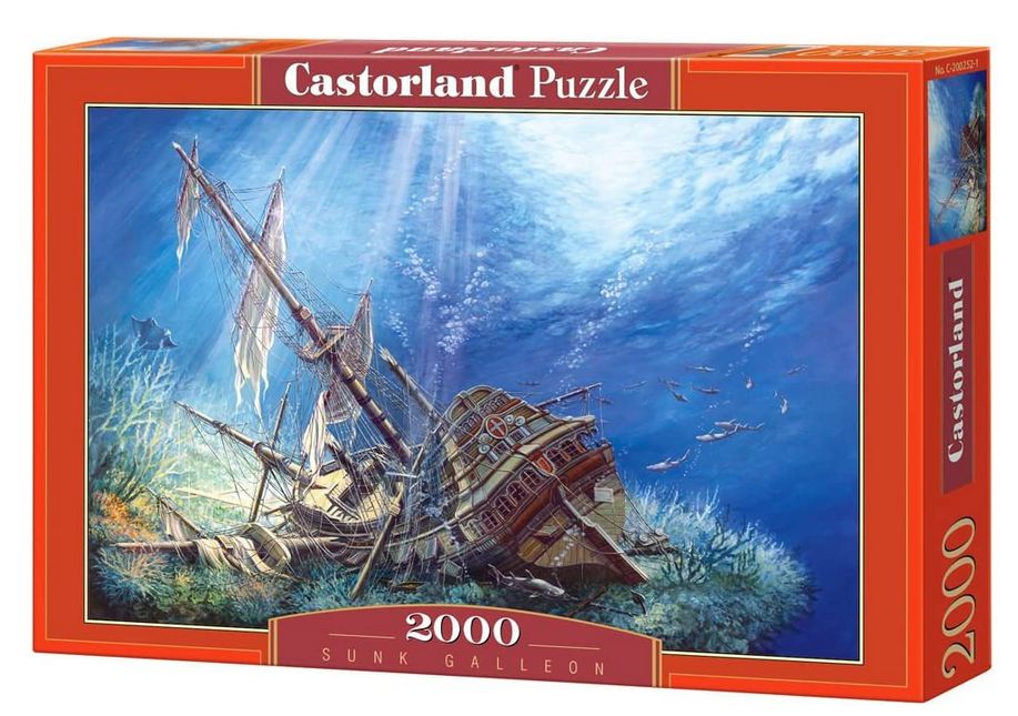 Castorland Sunk Galleon Jigsaw 2000 τεμ