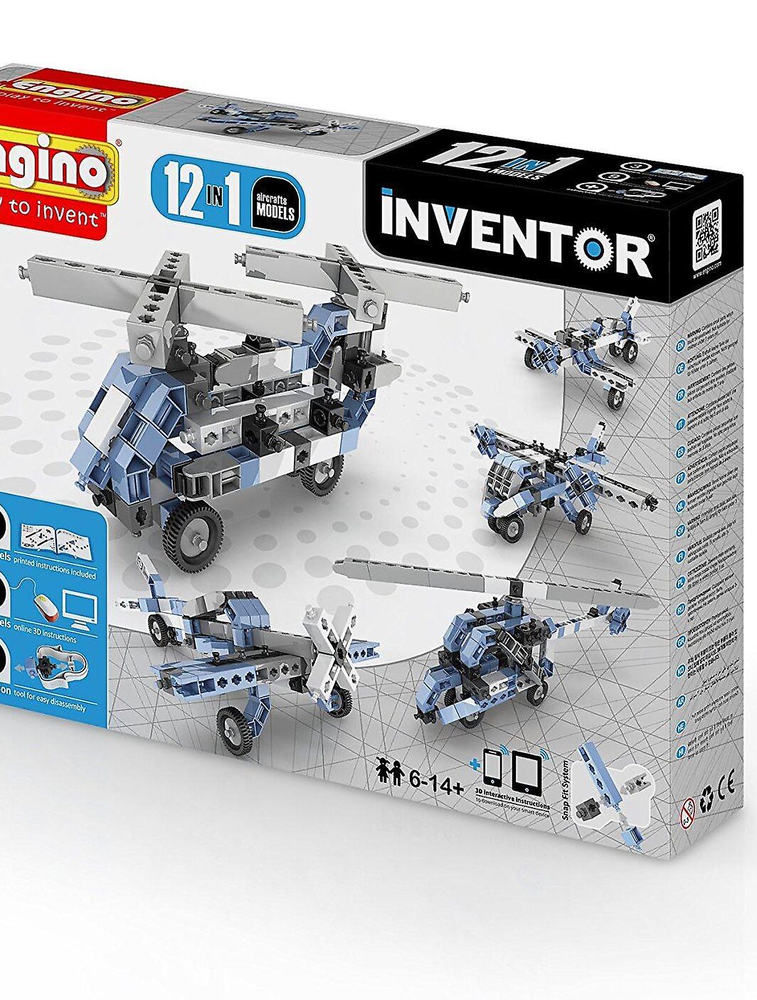 Engino Inventor 12 in 1 Models Αεροπλάνα