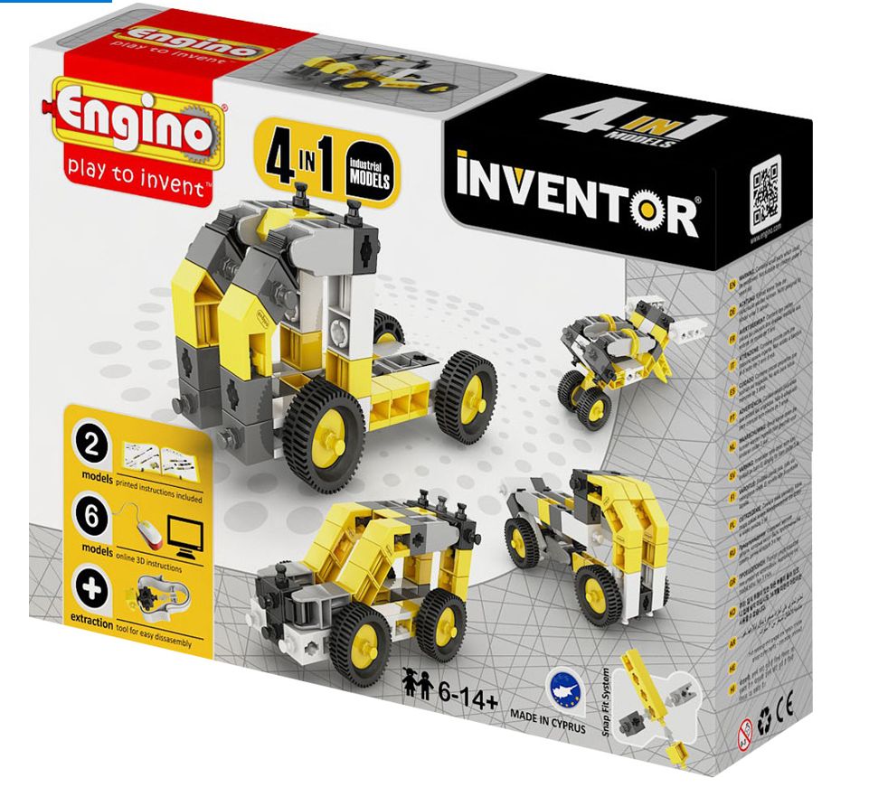 Engino Inventor 4 in 1 Δομικά Οχήματα.