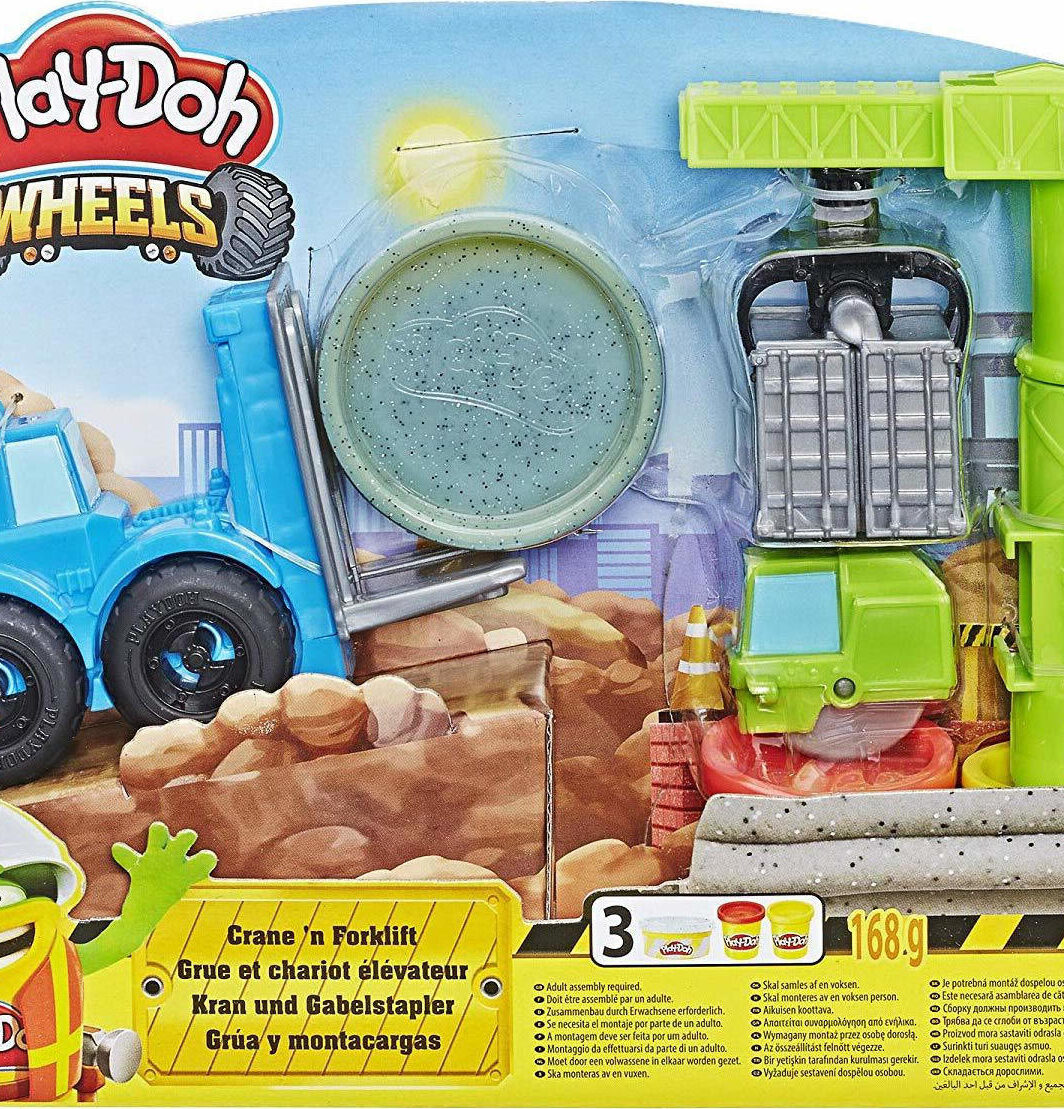 Play-Doh Πλαστελίνη - Παιχνίδι Wheels Lift & Haul