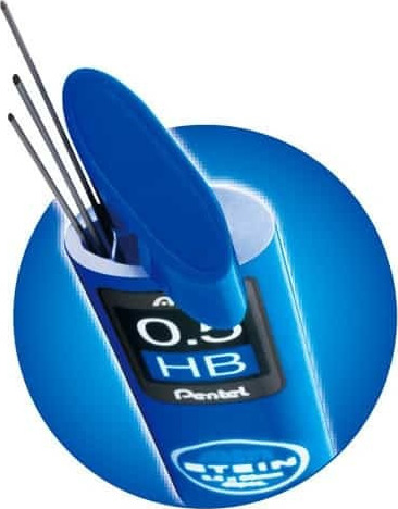 Pentel 40 Μύτες Μολυβιού 0.5mm Τύπου HB