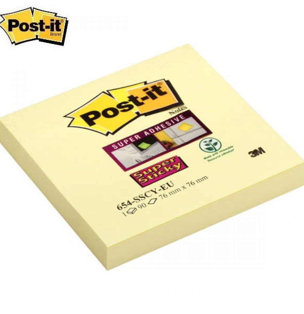 ΑΥΤΟΚΟΛΛΗΤΑ ΧΑΡΤΑΚΙΑ 76X 76mm Post-it