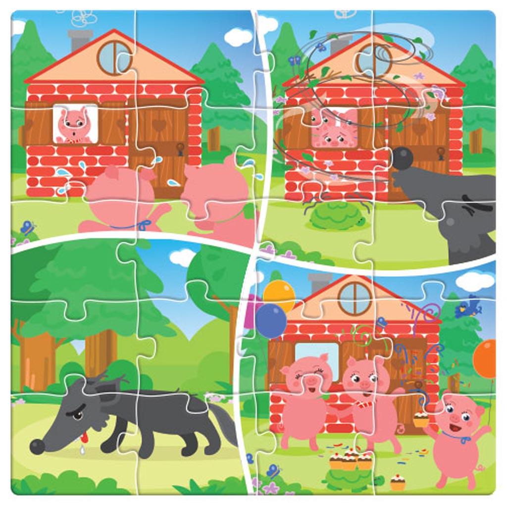 ΜΑΓΝΗΤΙΚΟ ΠΑΖΛ 3 ΓΟΥΡΟΥΝΑΚΙΑ - Image 4