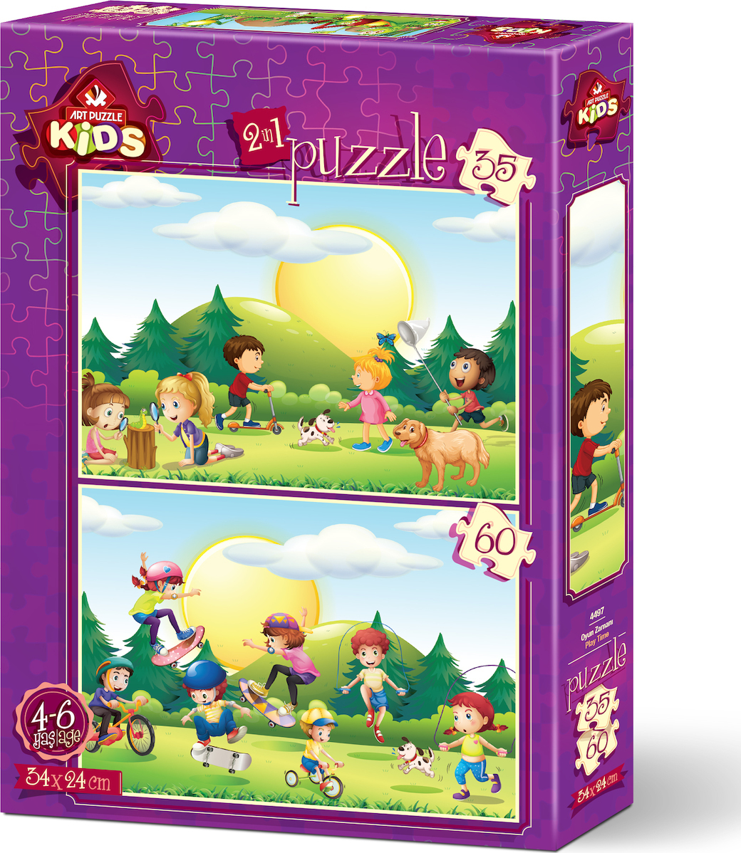 Παιδικό Puzzle Play Time 2 in 1