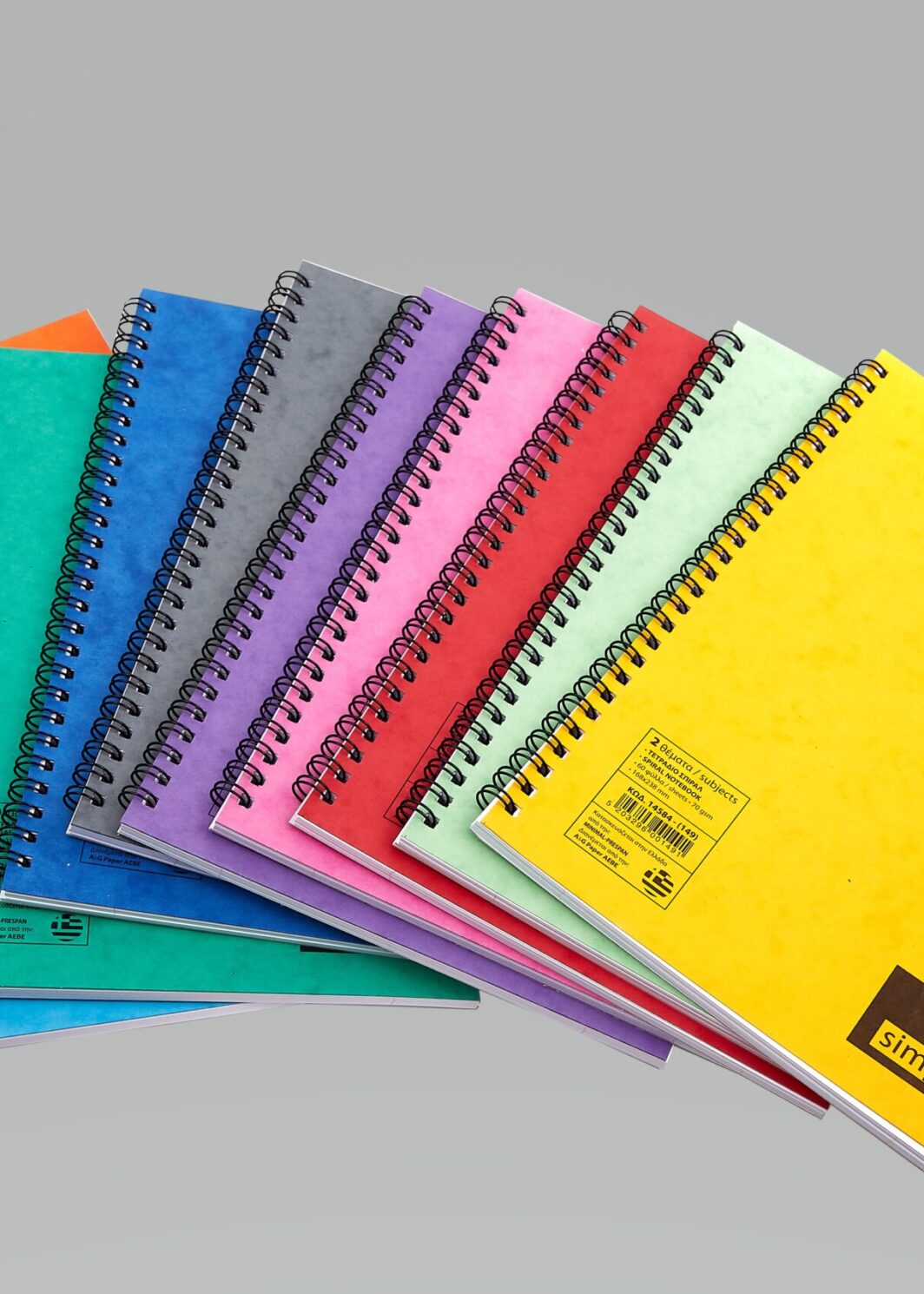 Τετράδιο Σπιράλ 2Θ Α4