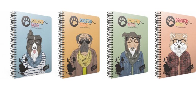 DOGSTER ΤΕΤΡΑΔΙΟ P.P. ΣΠΙΡΑΛ 3Θ A4