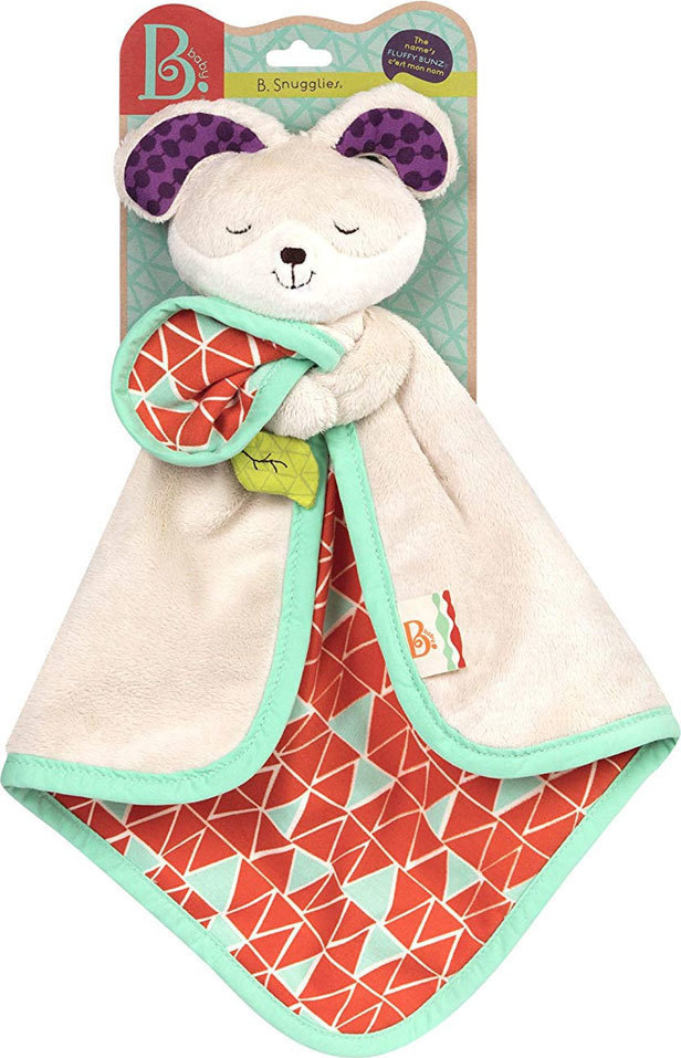 Πανάκι Παρηγορίας (Snugglies Fluffy Bunz) από Ύφασμα για Νεογέννητα