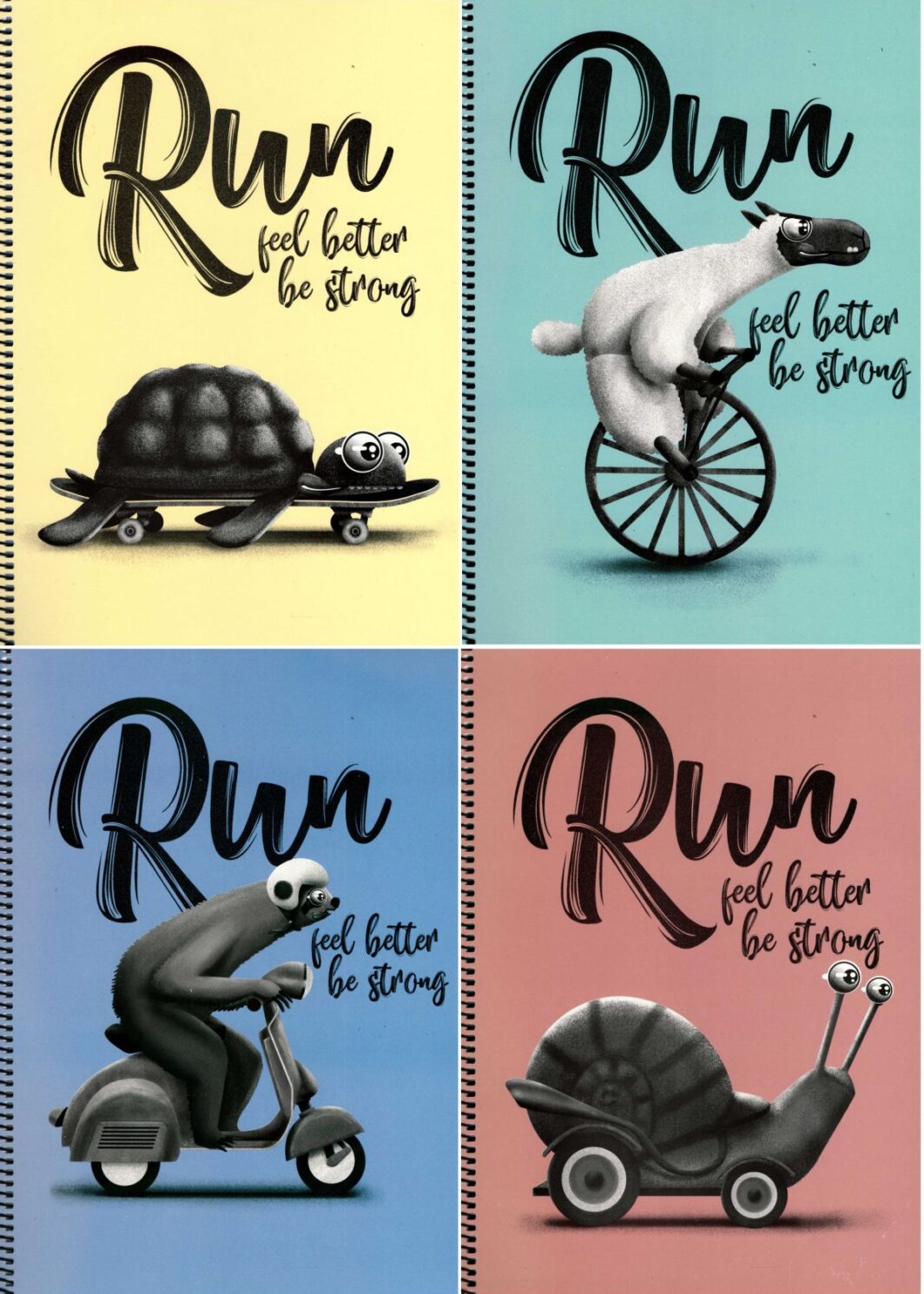 Τετράδιο Σπιράλ  4Θ 17x25