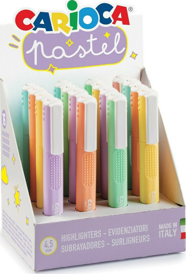 Carioca Μαρκαδόρος Υπογράμμισης (Διάφορα Χρώματα)