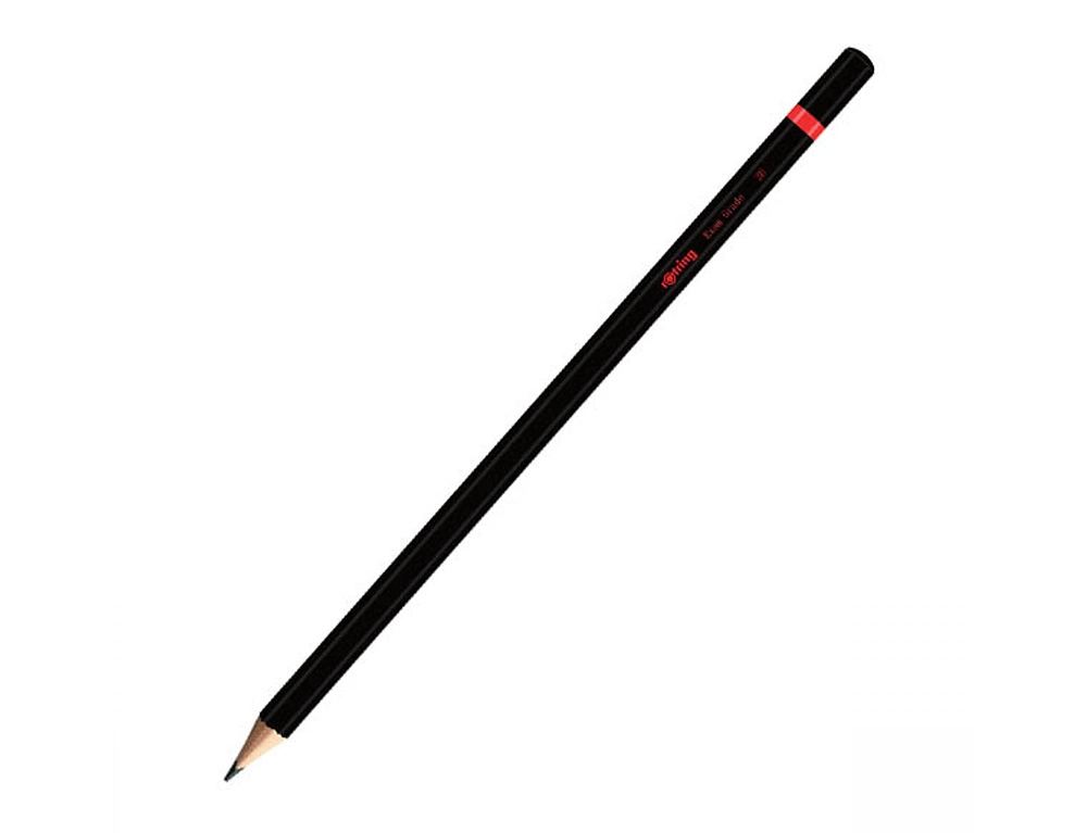 Μολύβι Ξύλινο Rotring 2B - Μαύρο