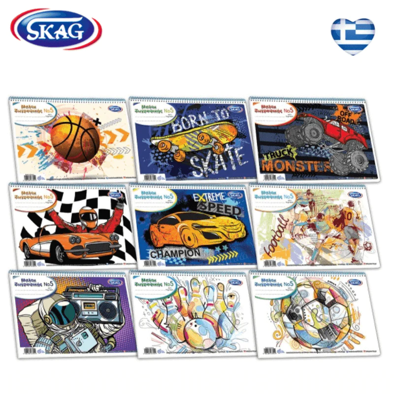 Μπλοκ Ζωγραφικής 51Φύλλα 21x29 Ν5