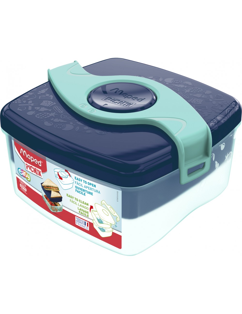 PICNIK ΦΑΓΗΤΟΔΟΧΕΙΟ ORIGIN ΜΠΛΕ/ΤΥΡΚΟΥΑΖ 1 L
