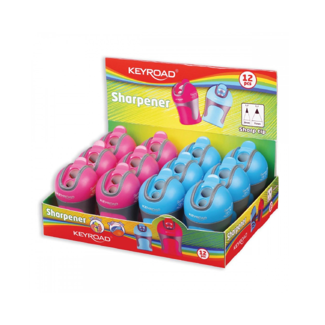 Keyroad Ξύστρα Βαρελάκι Διπλή