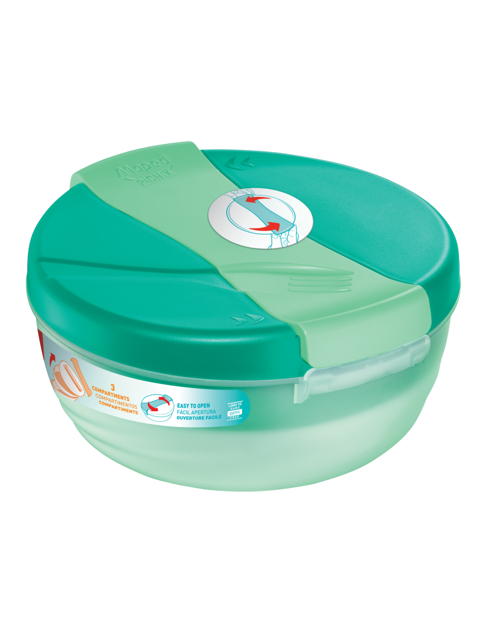 PICNIK ΦΑΓΗΤΟΔΟΧΕΙΟ ΜΠΩΛ ΠΡΑΣΙΝΟ ORIGIN 1.4 L