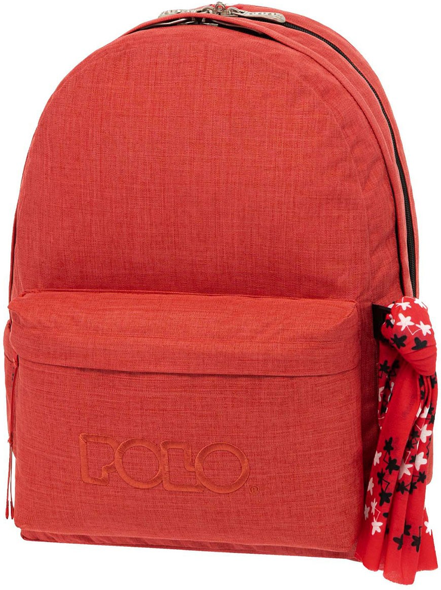 Σακιδιο Polo Original Κοραλί Double Scarf