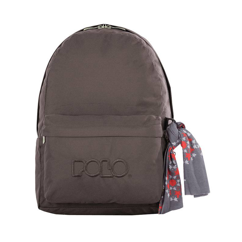 Σακίδιο POLO ORIGINAL WITH SCARF ΓΚΡΙ 90113509