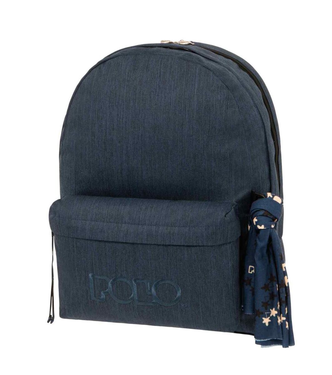 ΣΑΚΙΔΙΟ ORIGINAL DOUBLE SCARF ΜΠΛΕ ΣΚΟΥΡΟ 9012355101