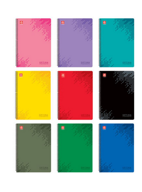 Τετράδιο Σπιράλ Optima