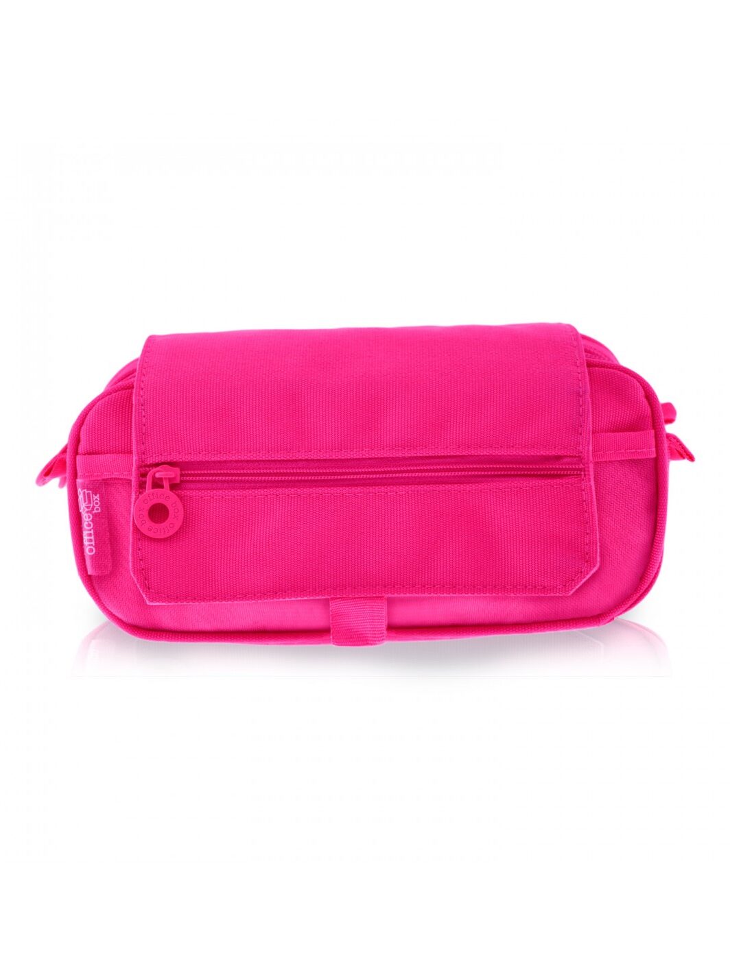 Κασετίνα τριπλή Ροζ Porta Todo Triple