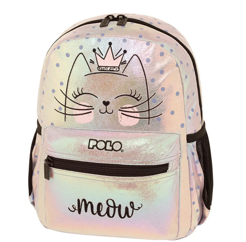 Polo Junior Frenzi Meow Σχολική Τσάντα Πλάτης Νηπιαγωγείου 9010528300
