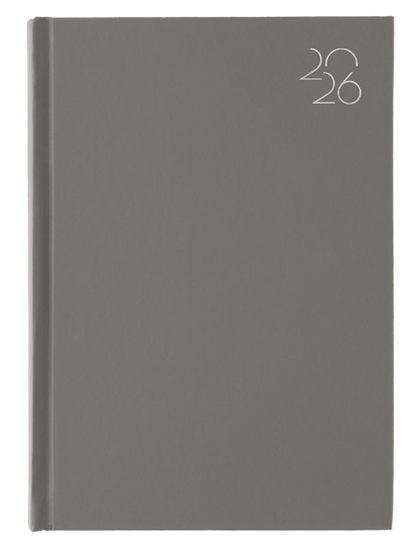 ΗΜΕΡΟΛΟΓΙΟ ΗΜΕΡΗΣΙΟ ΣΚΛΗΡΟ ΕΞΩΦΥΛΛΟ PVC 21x29cm NOTO ΓΚΡΙ